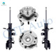 Set of 4 Front Suspension Strut-Wheel Hub Bearing Assembly For 2004 Nissan Pathfinder 4WD