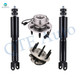 Set of 4 Front Shock Absorber-Wheel Hub Bearing Assembly For 2000-2006 Chevrolet Suburban 1500 4WD