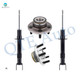 Set of 4 Front Suspension Strut-Wheel Hub Bearing Assembly For 2013 2014 Dodge Challenger