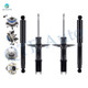 Set of 8 Suspension Strut-Shock Absorber-Wheel Hub Bearing Assembly For 2002-2004 Pontiac Montana FWD
