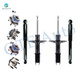 Set of 8 Suspension Strut-Shock Absorber-Wheel Hub Bearing Assembly For 2001-2004 Pontiac Montana