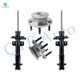 Set of 4 Front Strut-Wheel Hub Bearing Assembly For 2011-2014 Ford Mustang
