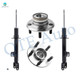 Set Front Suspension Strut-Wheel Hub Bearing Assembly For 2011 Dodge Charger Pursuit RWD