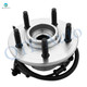 Set of 4 Front Suspension Strut-Wheel Hub Bearing Assembly For 2004 2005 Ford Explorer
