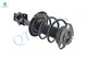 Set 4 Front Quick Complete Strut-Coil Spring-Wheel Hub Bearing Assembly For 2008-2011 Nissan Altima