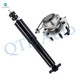 Front Shock Absorber-Wheel Hub Bearing Assembly For 2003-2005 Chevrolet Express 2500 Monotube Performance
