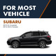 Pair 2 Front Left - Right Suspension Strut Assembly For 2013 Subaru Xv Crosstrek