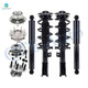 Set of 8 Wheel Hub Bearing Assembly-Quick Complete Strut-Shock Absorber For 2010-2017 GMC Terrain V6
