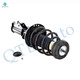 Set 4 Front Wheel Hub Bearing-Quick Complete Strut-Coil Spring For 2013-2015 Chevrolet Malibu