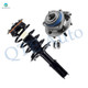 Front Wheel Hub Bearing-Quick Complete Strut For 2000 2001 Cadillac Deville