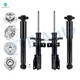 Set of 8 Wheel Hub Bearing Assembly-Suspension Strut-Shock Absorber For 2017 GMC Acadia Limited Monotube Performance Upgrade