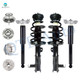 Set of 8 Wheel Hub Bearing-Quick Complete Strut-Complete Shock Absorber Kit For 2010-2016 Buick Lacrosse FWD