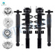 Set of 8 Wheel Hub Bearing Assembly-Quick Complete Strut-Shock Absorber For 2008-2012 Buick Enclave FWD