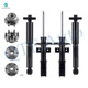 Set of 8 Wheel Hub Bearing-Suspension Strut-Shock For 2007-2010 Saturn Outlook