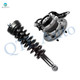 Front Left Wheel Hub-Quick Complete Strut-Coil Spring For 2006-2008 GMC Canyon RWD EXC. 17 18 Wheels with Sport (ZQ8) Suspension