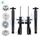 Set 8 Wheel Hub Bearing Assembly-Suspension Strut-Shock For 2013-2016 GMC Acadia