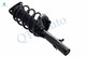 Front - Rear Set of 4 Quick Complete Strut-Coil Spring For 2012-2013 Ford Focus