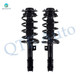 Pair Front Left-Right Quick Complete Strut-Coil Spring For 2007-2009 Saturn Aura