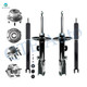 Set of 8 Wheel Hub Bearing Assembly-Suspension Strut-Shock Absorber For 2013 Ford Explorer