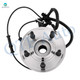 Set of 4 Front Wheel Hub Bearing Assembly-Suspension Strut Assembly For 2007-2010 Ford Explorer Sport Trac