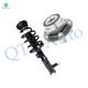 Front Right Wheel Hub Bearing-Quick Complete Strut-Coil Spring For 2010-2016 Buick Lacrosse AWD