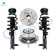 Set Front Wheel Hub Bearing-Quick Complete Strut To 2010-2016 Buick Lacrosse AWD