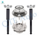 Set of 4 Rear Wheel Hub Bearing Assembly-Suspension Strut Assembly For 2011-2017 Buick Regal