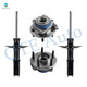 Set of 4 Front Wheel Hub Bearing Assembly-Strut For 1998-2001 Buick Park Avenue