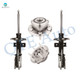 Set Front Wheel Hub Bearing-Suspension Strut For 2008-2012 Buick Enclave FWD AWD