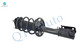Set Front Wheel Hub Bearing-Quick Complete Strut For 2011 2012 Ford Explorer FWD
