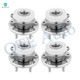 Set of 4 Front-Rear Wheel Hub Bearing Assembly For 2009-2016 Lincoln Mks