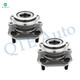 Pair of 2 Front Wheel Hub Bearing Assembly For 2007-2012 Nissan Sentra Non-ABS