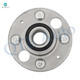 Rear Wheel Hub Bearing Assembly For 1993-1997 Honda Civic Del Sol Rear Drum