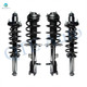 Set 4 Front-Rear Quick Complete Strut-Coil Spring For 2007-2010 Chrysler Sebring