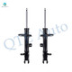 Pair Front Left-Right Suspension Bare Strut Assembly For 2007-2012 Dodge Caliber