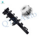 Front Right Quick Complete Strut-Coil Spring Assembly-Wheel Hub Bearing Assembly For 2010 2011 Ford Taurus AWD