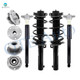 Set of 8 Quick Complete Strut-Coil Spring-Wheel Hub Bearing Assembly-Shock Absorber For 2009-2017 Volkswagen tiguan Set of 8 Quick Complete Strut-Coil Spring-Wheel Hub Bearing Assembly-Shock Absorber For 2009-2017 Volkswagen tiguan