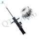 Front Left Suspension Strut Assembly-Wheel Hub Bearing Assembly For 2013-2019 Ford Taurus