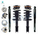 Set of 8 Quick Complete Strut-Coil Spring-Wheel Hub Bearing Assembly-Shock Absorber For 2002-2005 Chevrolet Venture FWD Monotube Performance Upgrade