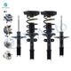 Set of 8 Suspension Strut Assembly-Quick Complete Strut-Coil Spring Assembly-Wheel Hub Bearing Assembly For 1997-2002 Buick Regal