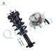 Front Quick Complete Strut-Coil Spring Assembly-Wheel Hub Bearing Assembly For 2014-2018 Chevrolet Silverado 1500 V6 4WD