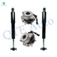 Set Front Shock-Wheel Hub For 1997-2001 Mercury Mountaineer Monotube Performance