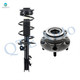 Front Right Quick Complete Strut-Coil Spring-Wheel Hub Bearing For 2014 2015 Nissan Rogue Select AWD