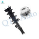 Front Left Quick Complete Strut-Coil Spring Assembly-Wheel Hub Bearing Assembly For 2013-2017 Ford Taurus FWD