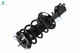 Front Left Quick Complete Strut-Coil Spring Assembly-Wheel Hub Bearing Assembly For 2013-2017 Ford Taurus FWD