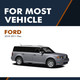 Front Left Quick Complete Strut-Coil Spring Assembly-Wheel Hub Bearing Assembly For 2010-2012 Ford Flex