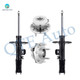 Set of 4 Front Suspension Strut Assembly-Wheel Hub Bearing Assembly For 2013-2019 Ford Taurus
