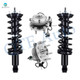 Set 4 Front Quick Complete Strut-Coil Spring-Wheel Hub Bearing For 2005-2019 Nissan Frontier V6 4.0L