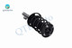 Set of 4 Front Quick Complete Strut-Coil Spring Assembly-Wheel Hub Bearing Assembly For 2009 Lincoln MKS