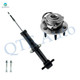 Front Suspension Strut Assembly-Wheel Hub Bearing Assembly For 2014-2018 GMC Sierra 1500 4WD